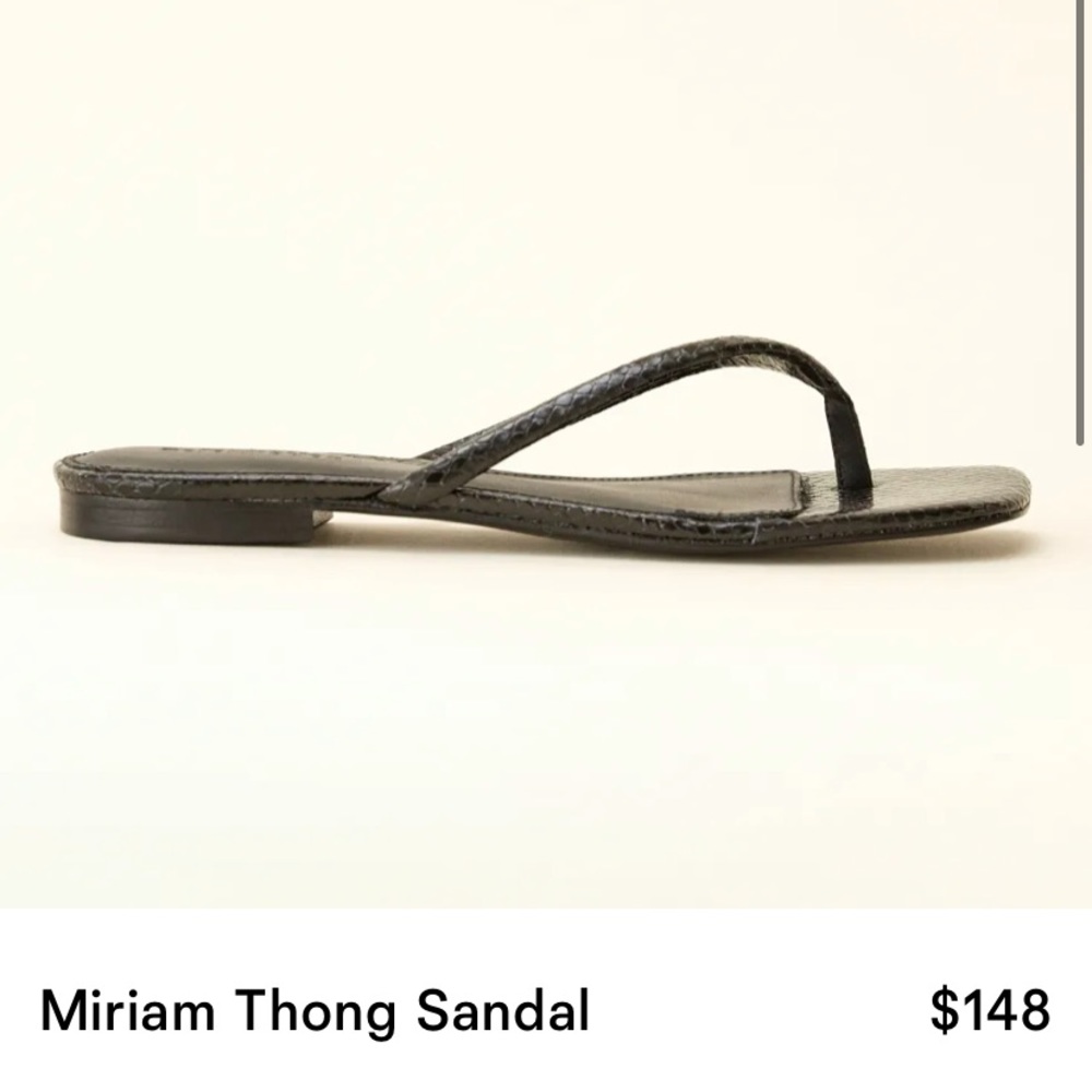 Reformation Miriam sandal